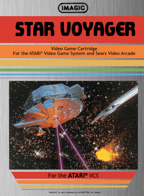 Star Voyager box art for Atari 2600